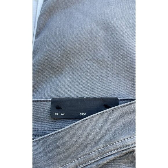 DIESEL Black Gold Women's Gray Type-1740 5 Pockets Crop Jeans Size 26 - Picture 7 of 15